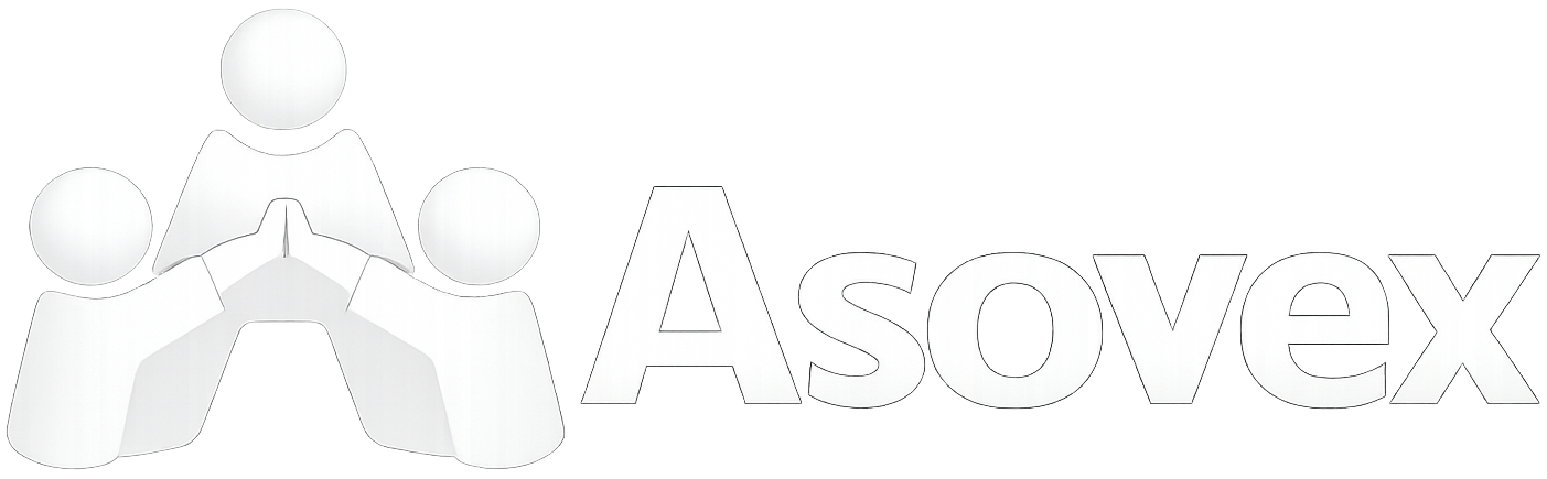 Asovex Logo white