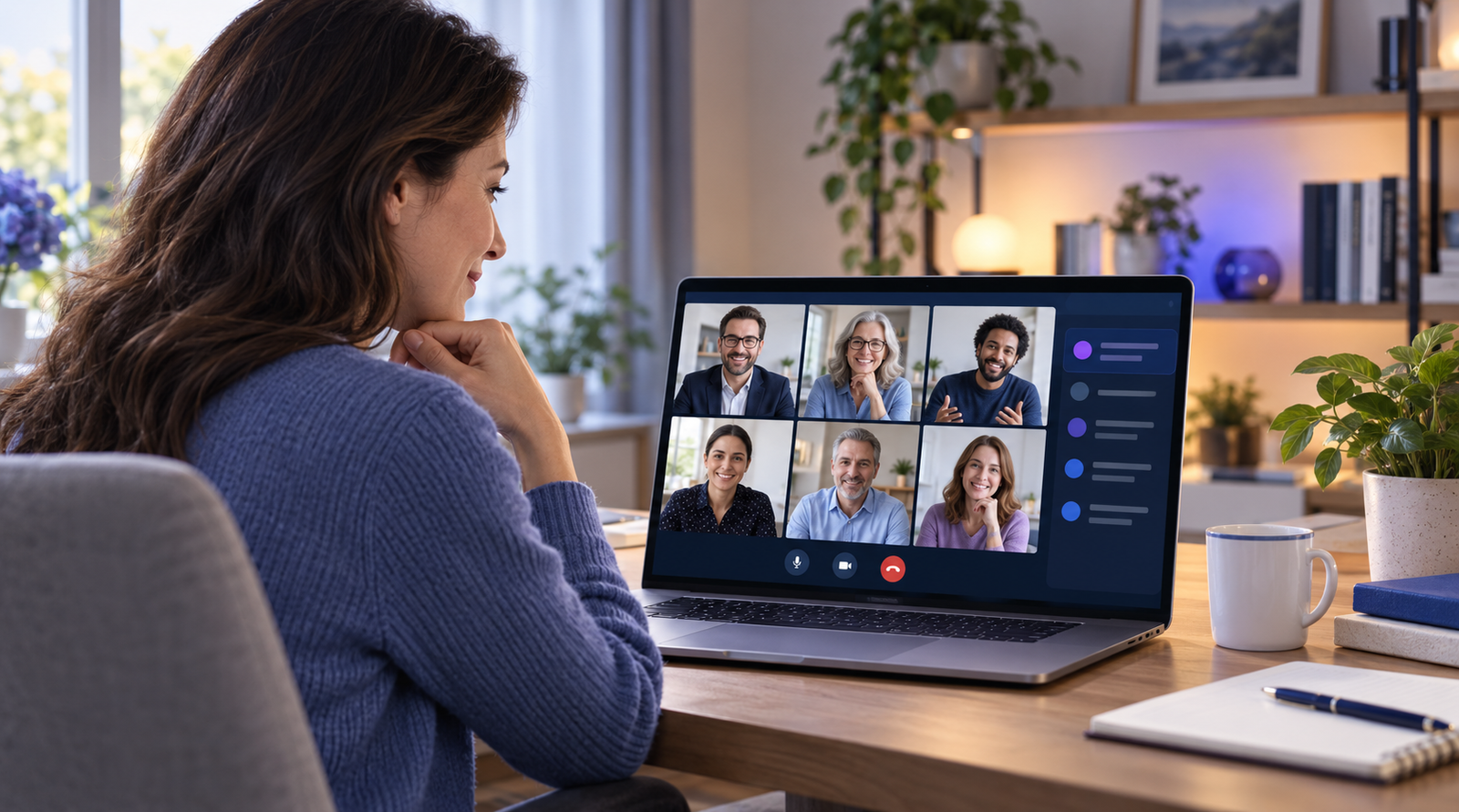 Association member joining a live meeting