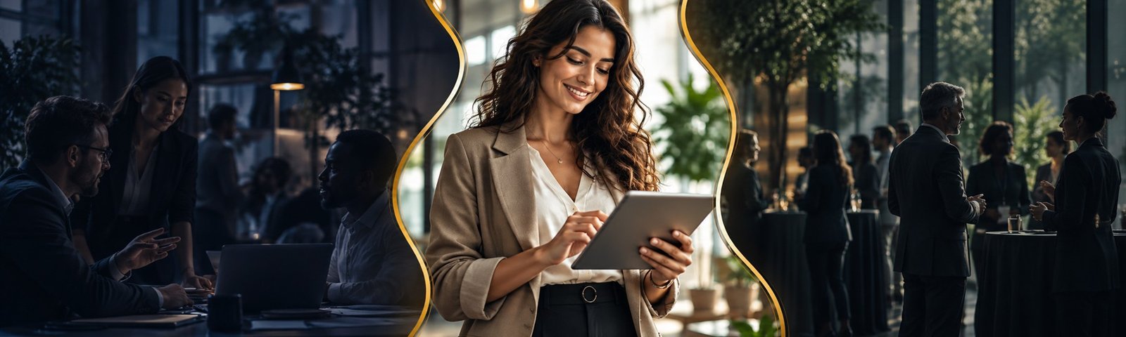 Association coordinator using a digital workspace
