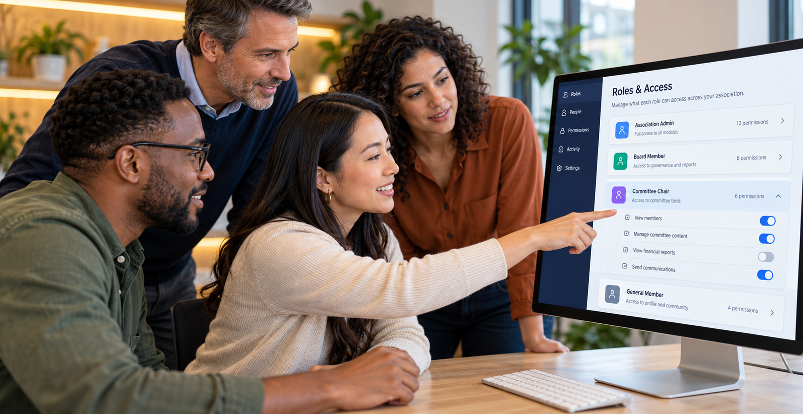 Role access workflow