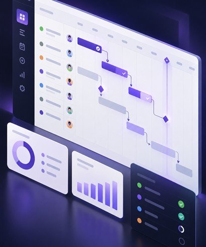 Association project workflow and team coordination