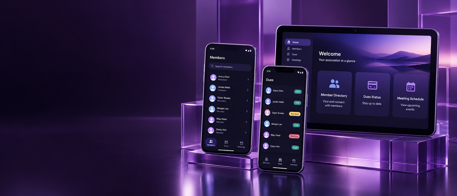 Asovex Android application environment