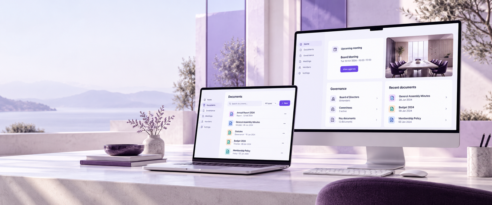 Asovex macOS application environment