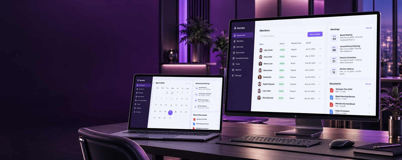 Asovex Windows application environment