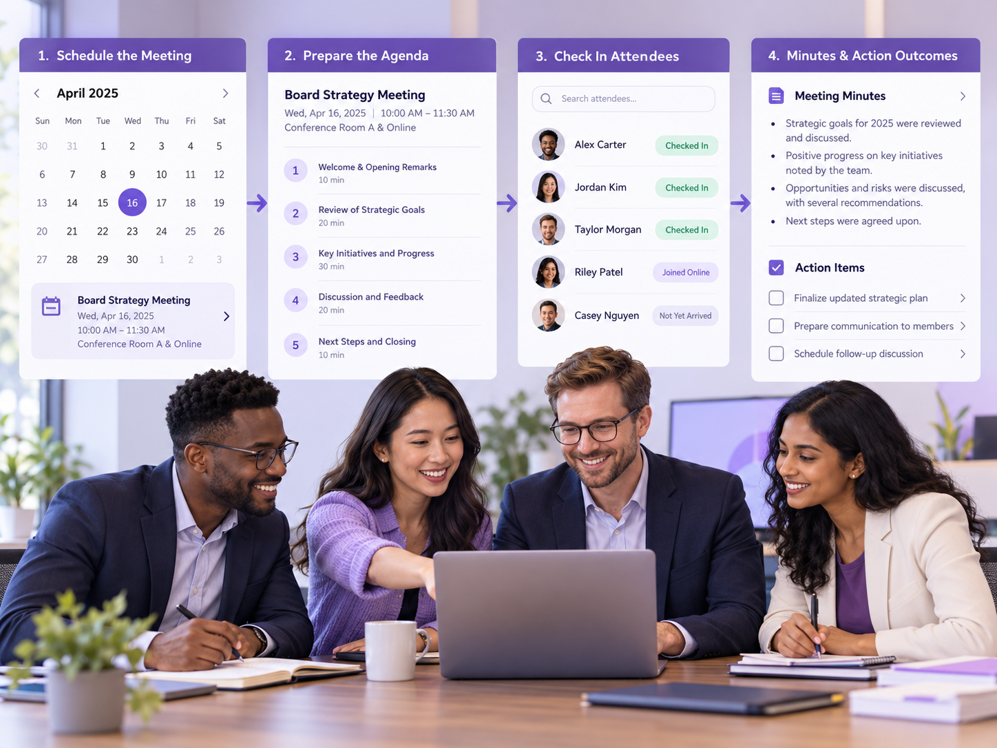Prepare and run a meeting