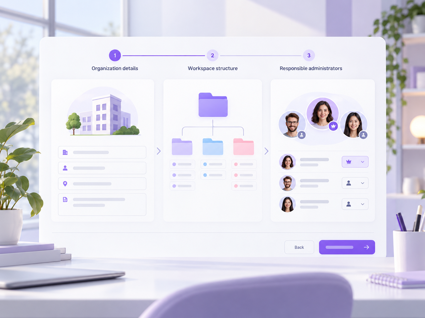 Create your association workspace